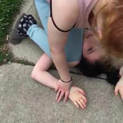 literally she crushed - 