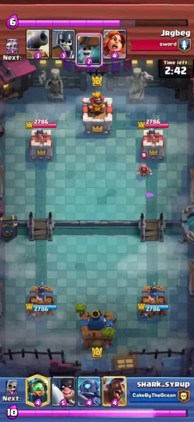 Did he not see the two mk counters