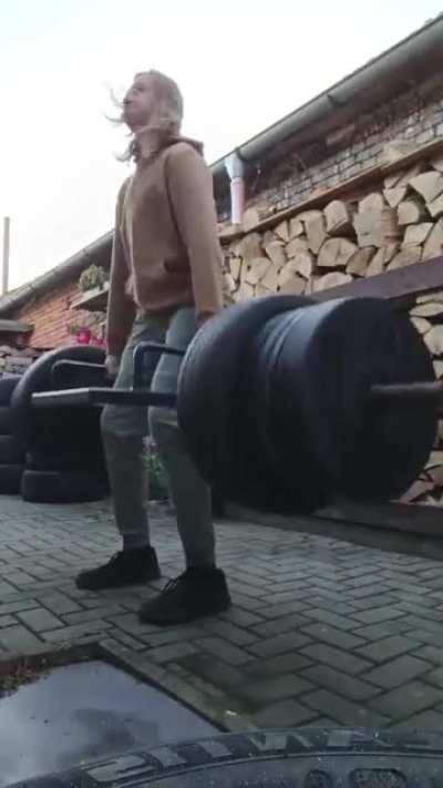 190KG Trap Bar at 14 y