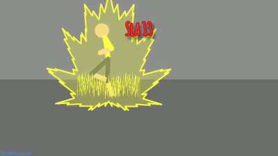 Super stick Saiyajin