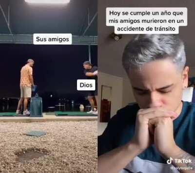 Lo siento Diosito no me lleves a mi también por reírme