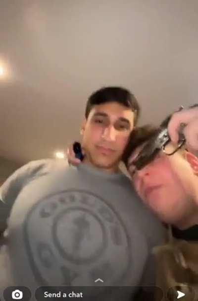 Kid from my school shows off his gun on Snapchat