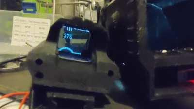 Made a couple of smart airsoft sights Titanfall style :-)