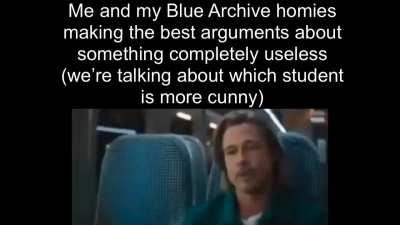 Blue archive discussion be like