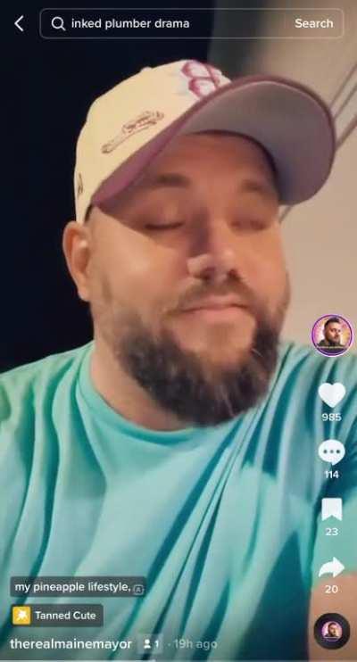 @therealmainemayor and @inkedplumber828 “Good deeds for clout crew”