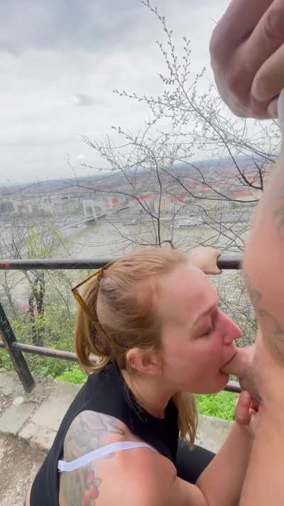 Having fun in Budapest