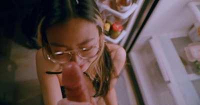 Asian Facial Handjob