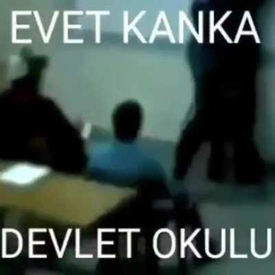 Devlet okuls be like: