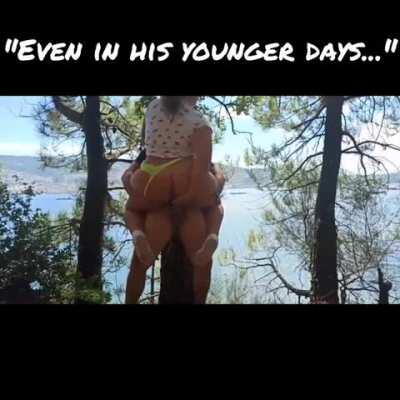 At the lake dad rides his boat... Mom rides my cock