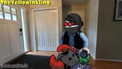 Some dumb meme I made when I saw this video. (Original Video by Schwibb)