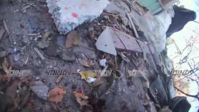 Hand to hand combat footage captured on gopro