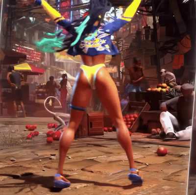 My girl Kimberly knows what she got 🍑 [Street Fighter 6]