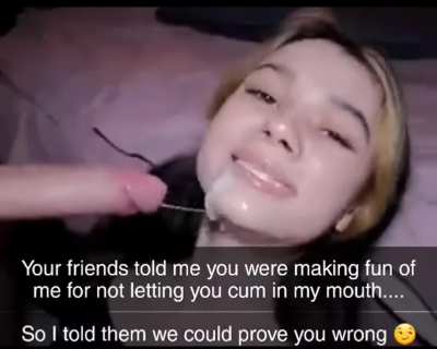 Remember when made fun of her for making you wear a condom too?