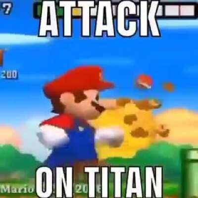 Attack on mario