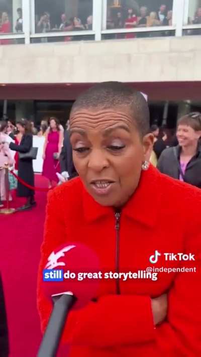 🇬🇧Bridgerton&rsquo;s Adjoa Andoh praises &ldquo;banging&rdquo; British television at the BAFTAs, 10th May 2026