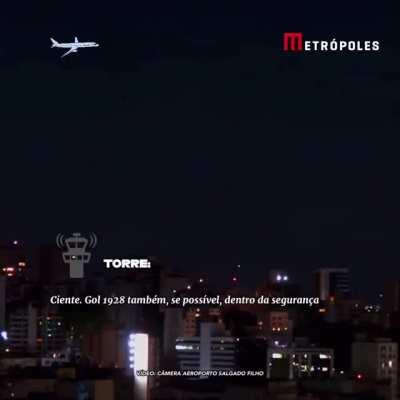 Pela quinta noite seguida, pilotos de quatro aeronaves relatam OVNIs no céu de Porto Alegre-RS.