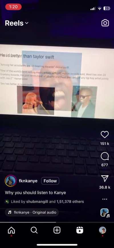 GILL IS A KANYE FAN 🔥🔥👹❔⁉️