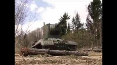 Kv-2 turret on an is 2 hull (this can work)