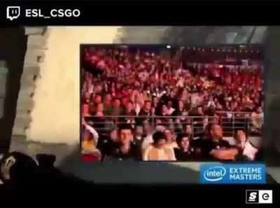 At a videogame tournament