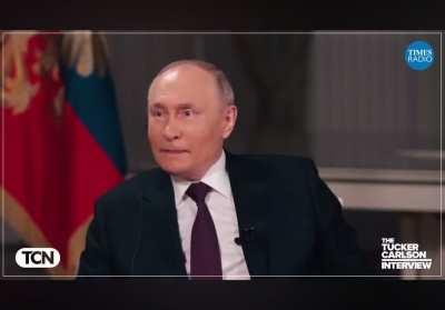 Putin talks about that time the Canadian government applauded a Nazi (Yaroslav Hunka) 