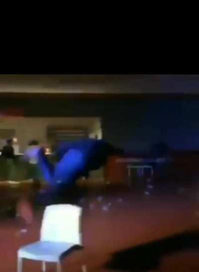 Guys watch my new dance move!