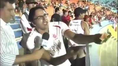 Consigo ver a torcida do Inter nesse vídeo após a derrota de hj