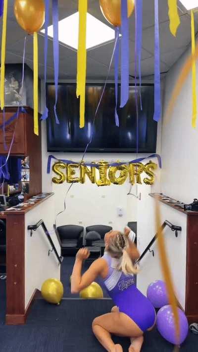 “Happy senior night” | TikTok March 2024