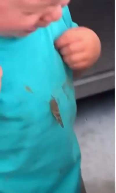 I guess he doesn’t like grasshoppers…