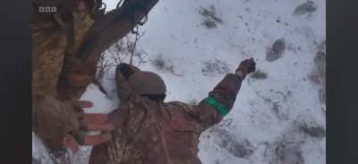 Ukrainian combat footage from BBC documentary 