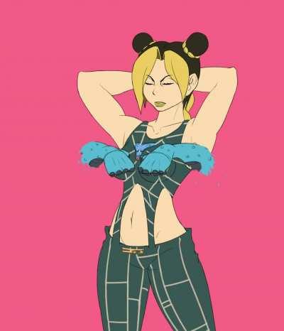 Jolyne flashing (Scrabble007)