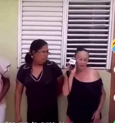 WCGW During an news interview....