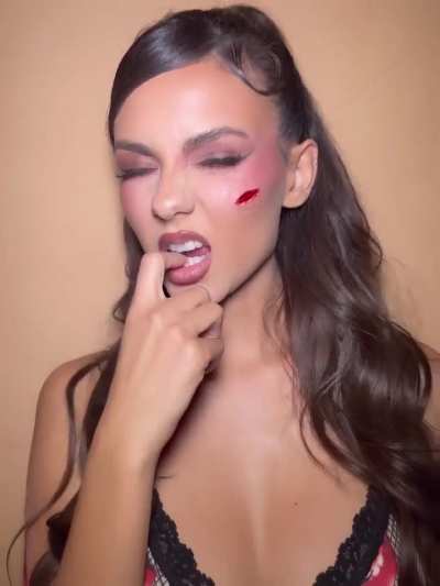 Victoria glammed for Love Zombie Party - IG October 2025