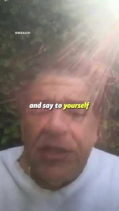 A LITTLE WISDOM FROM UNCLE JOEY.