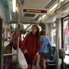 Entitled girl tries to vape but is told to stop by elderly woman ,woman intervenes