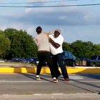 Damn. Old head has style and moves!