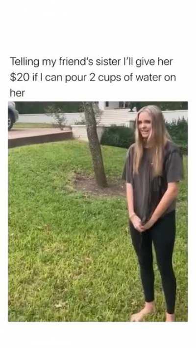 Didn't see that (second cup) coming...