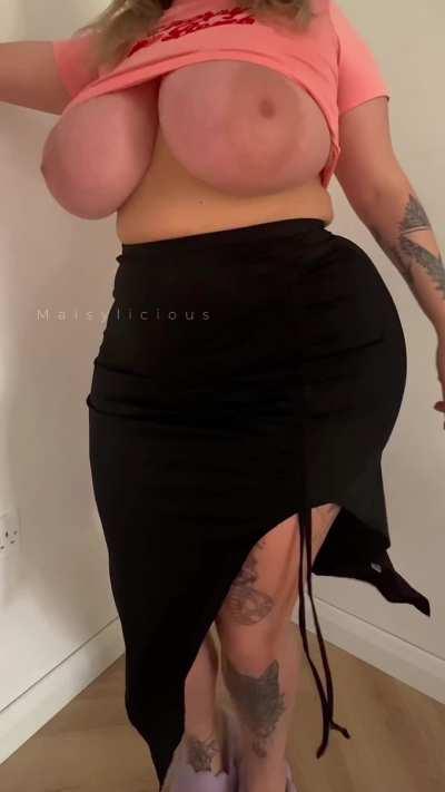 Been growing my tits for 30 years and this is the result