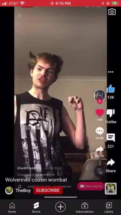 I strive to have the confidence level of this man