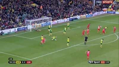 Lallana 5-4 Norwich