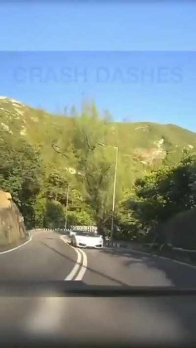 Lamborghini crash
