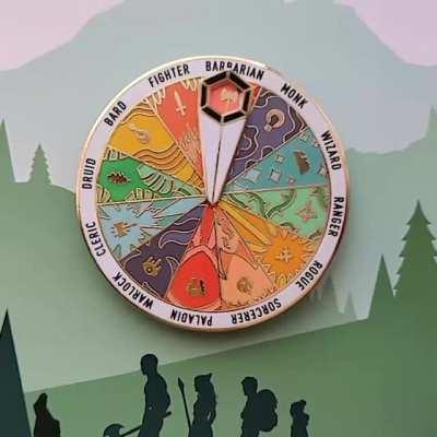 [OC] Class Roulette spinner pin