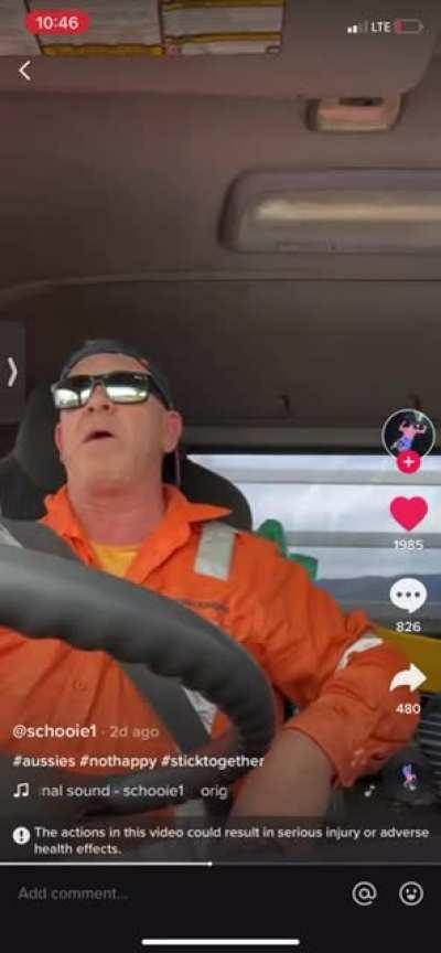 Australian truck drivers - vaccine passports & vaccine coercion