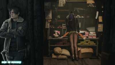 Ashley blowjob (Baron Von Meowsberg) [Resident Evil]