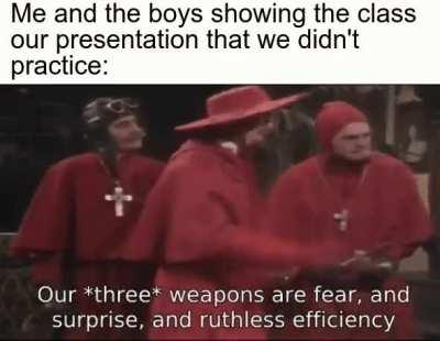 There might be a few more ums