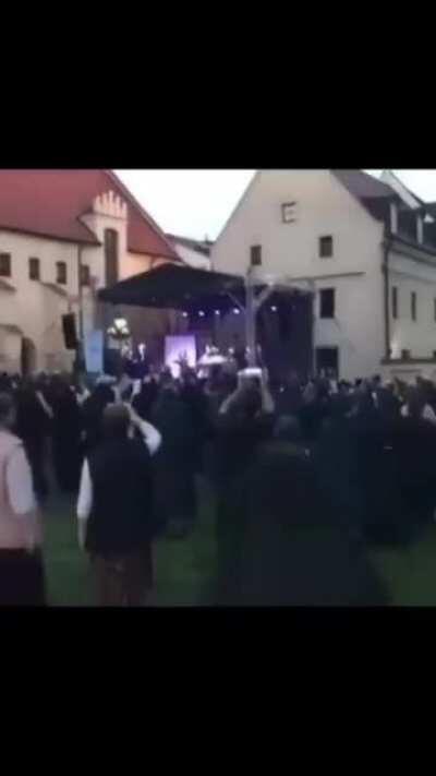 Can anyone ID the track used in this video of nuns smoking weed?