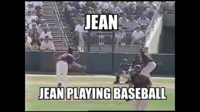 jean pitches a perfect game (crying) ⚾