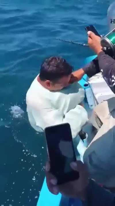 No fishing rod? Try this.