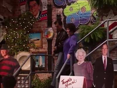 This episode aired in May of 1994. This would be the equivalent to going to a 2010s themed restaurant in 2024. Wild.