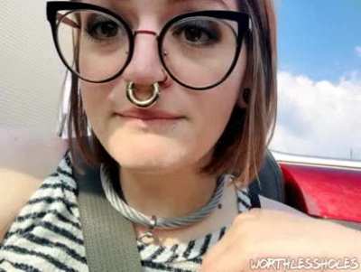 Master shoved a huge cock-sized dildo in my peehole with no warning and then had me wear it the whole time we went out to the bar. One of the craziest physical experiences of my life.