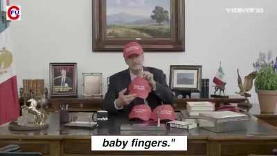 OMG!! Former Mexican President VicenteFoxQue made this ad trolling Trump so hard. I cant stop laughing. 😅
